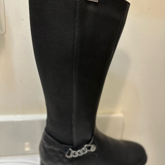 Girls black riding boots New never worn - Picture 5 of 6